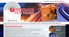 Desktop Screenshot of plueckhahnservice.de