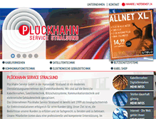 Tablet Screenshot of plueckhahnservice.de